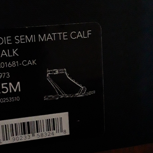 Coach Sadie semi matte calf  sandals - Picture 7 of 8